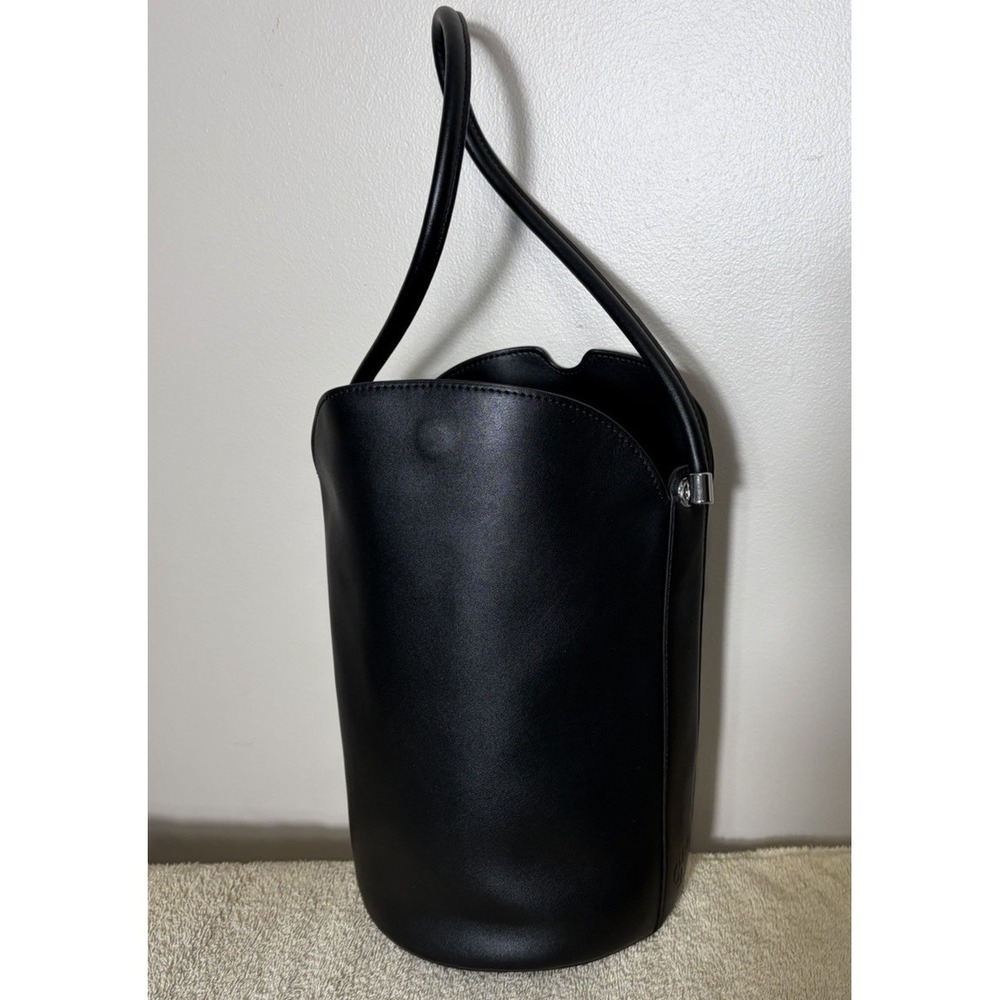 Calvin Klein bucket bag Minimalist Shoulder Bag Sleek Designer Structured Purse